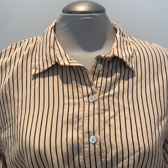 NEVER WORN Zara Striped Blouse, Size XS - Picture 4 of 5
